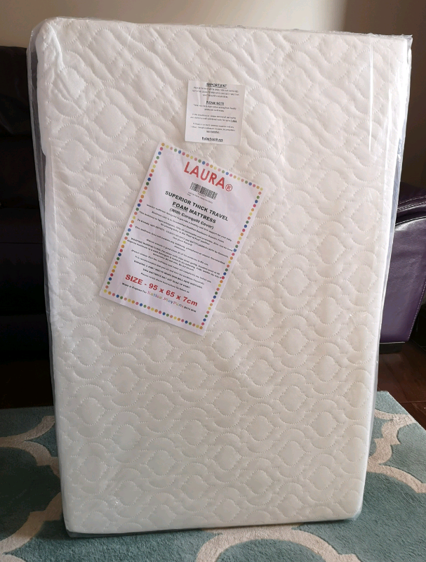 laura travel cot mattress